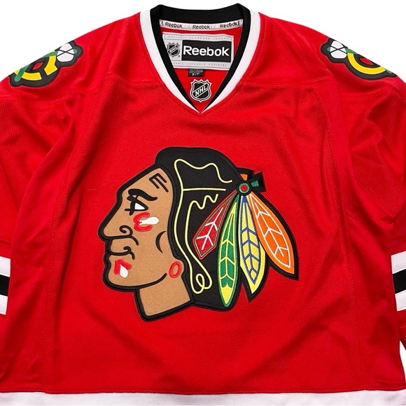 REEBOK CHICAGO BLACKHAWKS JERSEY - Picture 4 of 5